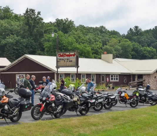 Moto Guzzi Rally Ride: Wisconsin’s Painted Forest
