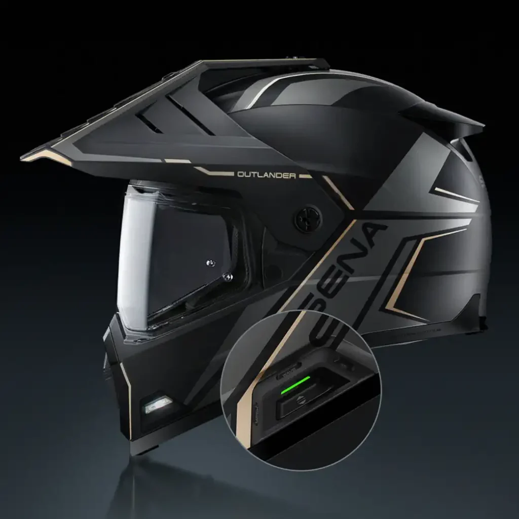 Sena Outlander Helmet First Look: Mesh communications