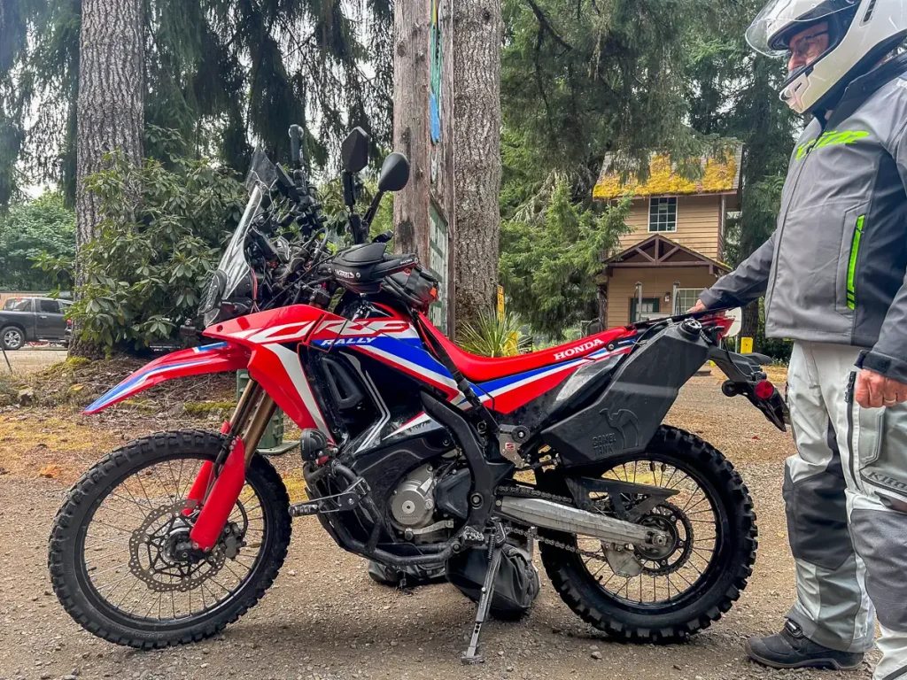 SRC Moto Lowered Seat Review: Honda CRF300L Rally unladen