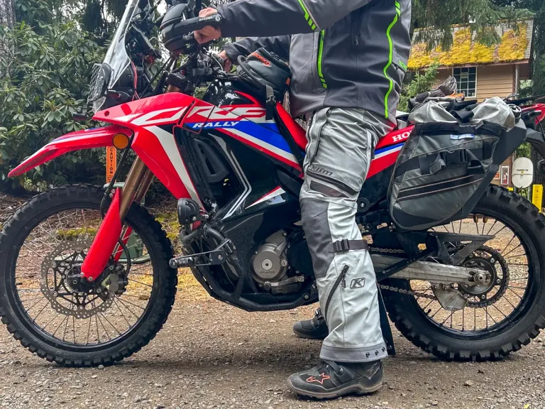 SRC Moto Lowered Seat Review: Honda CRF300L Rally