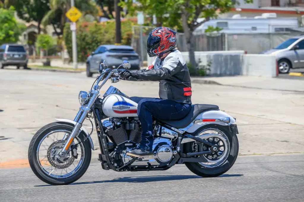 The Throttle Stop – September 2026 - Forks in the Road: Harley-Davidson Super Glide in Los Angeles.