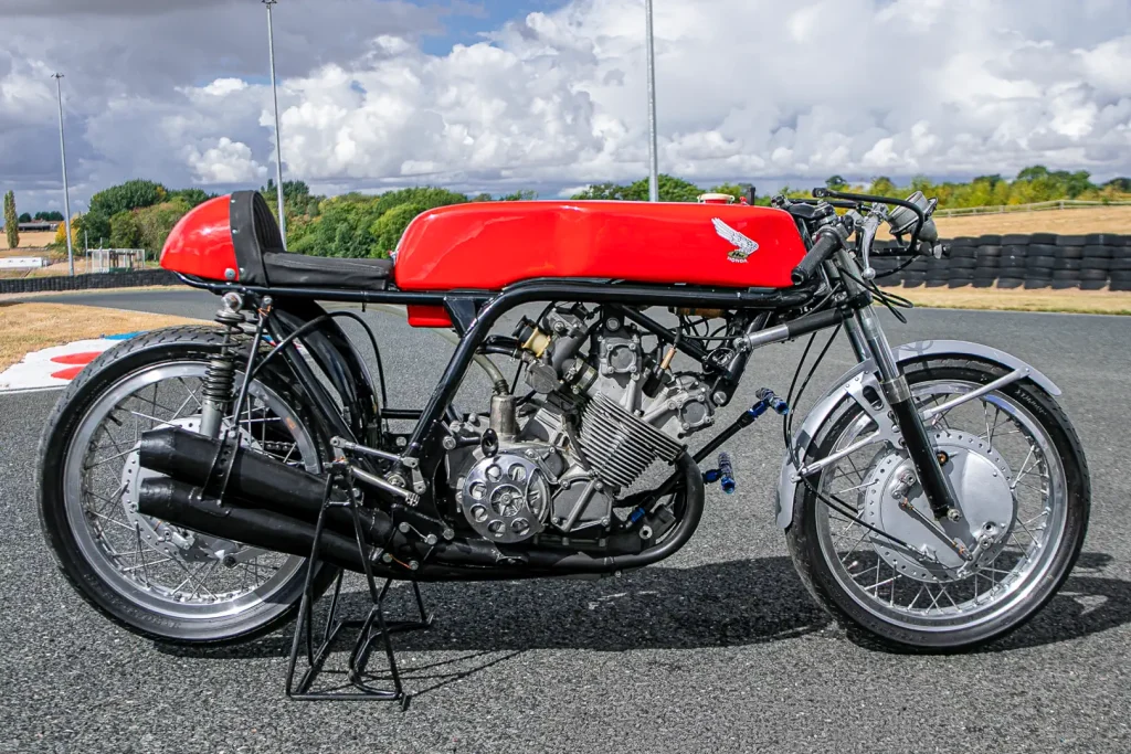 Honda RC173 349cc air-cooled inline-four engine