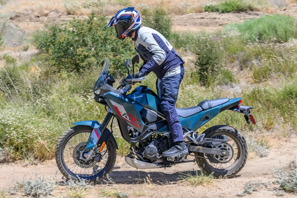 2026 Kawasaki KLE500 SE Review: Off-road riding