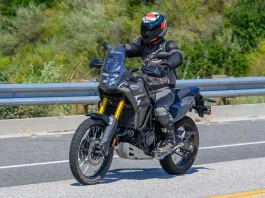 2026 Yamaha Ténéré 700 Commuter Review: Urban Adventuring 2026 Yamaha Ténéré 700 Commuter Review: Riding down a highway on a motorcycle