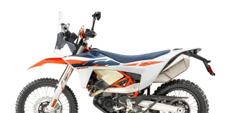 2027 KTM 690 Rally First Look: 6 Fast Facts, Specs, Photos 2027 KTM 690 Rally left side view in the studio