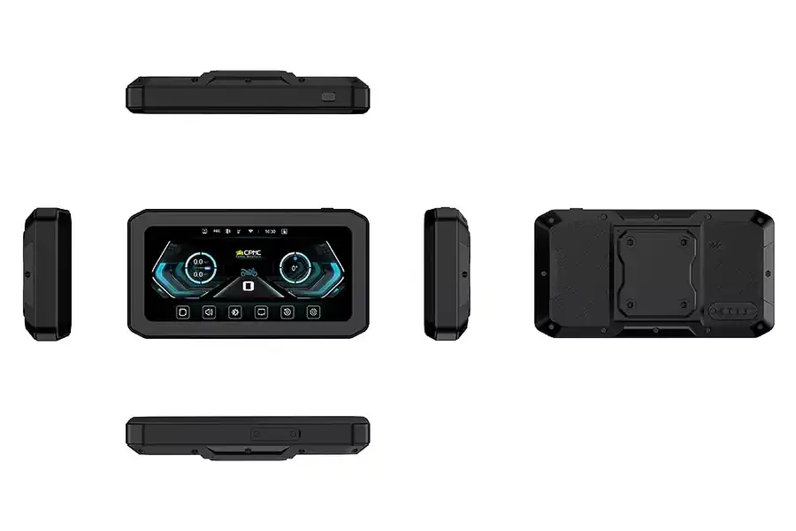 CPMC X6 Review: Multiple angle views of the device