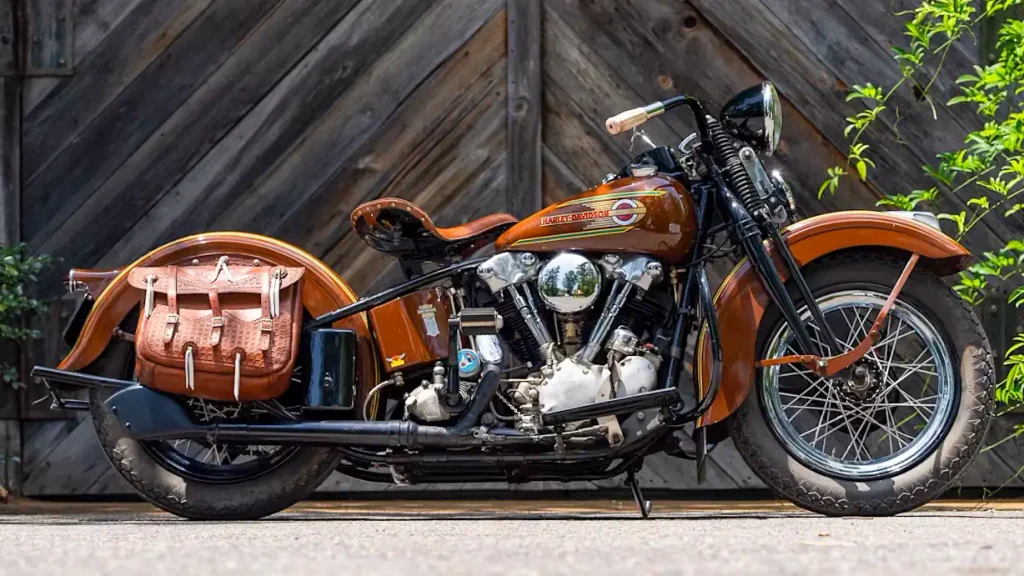 1937 Harley-Davidson EL Knucklehead right side profile