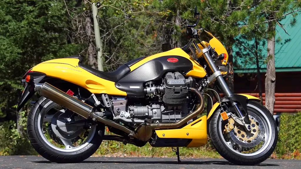 Mecum Las Vegas Motorcycles 2027 First Look: 1998 Moto Guzzi V10 Centauro right side profile