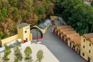 The famed Moto Guzzi Wind Tunnel