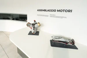 Moto Guzzi parts as art work