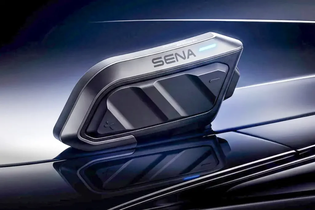 Sena Spider X Slim Mesh Intercom on display