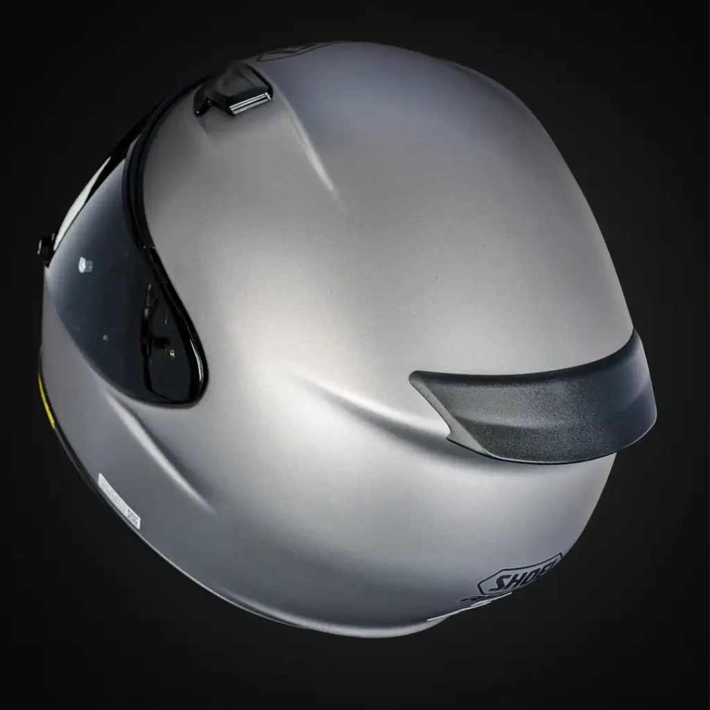 Shoei RF-SR2 Helmet Review: top view, venting and aerodynamics