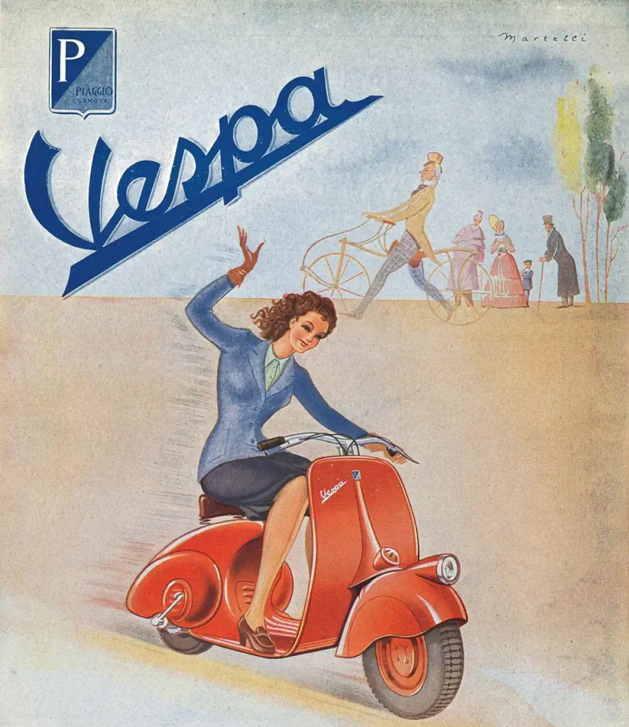 Vespa Depliant