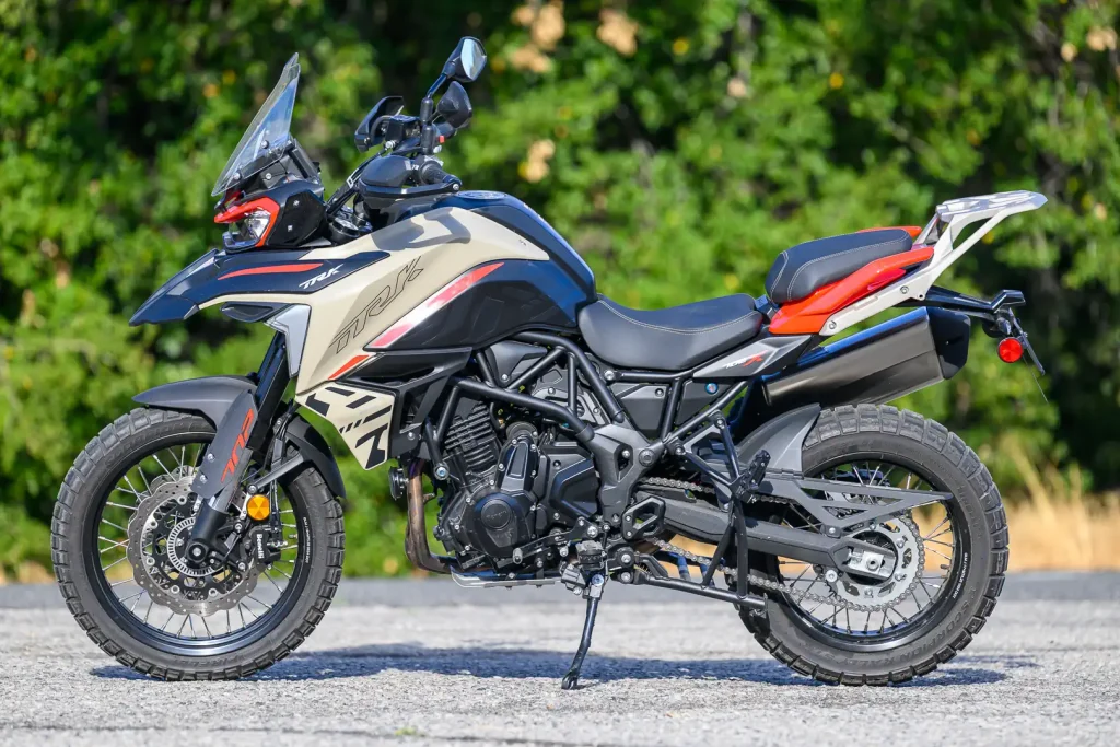 2026 Benelli TRK 702X left side profile static