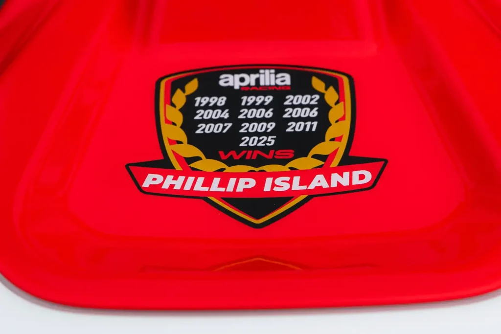 Aprilia Phillip Island Badge