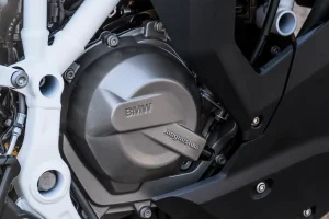 Right side engine case of the 2027 BMW F 450 RR