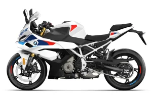 left side studio profile photo of the 2027 BMW F 450 RR