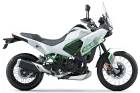 2027 Kawasaki KLE500 SE Smartride in the studio, right side profile