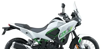 2027 Kawasaki KLE500 SE Smartride First Look: Two Clutches 2027 Kawasaki KLE500 SE Smartride in the studio, right side profile