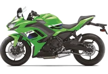2027 Kawasaki Ninja 650 First Look: 9 Fast Facts; 30 Photos Green version of the 2027 Kawasaki Ninja 650. Left hand side profile in the studio