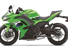 2027 Kawasaki Ninja 650 First Look: 9 Fast Facts; 30 Photos Green version of the 2027 Kawasaki Ninja 650. Left hand side profile in the studio