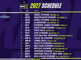 2027 Supercross Schedule: 17 Rounds, Dates, Venues, Tickets
