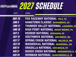 2027 Pro Motocross Schedule: AMA Nationals Dates, Tickets 2027 Pro Motocross Schedule