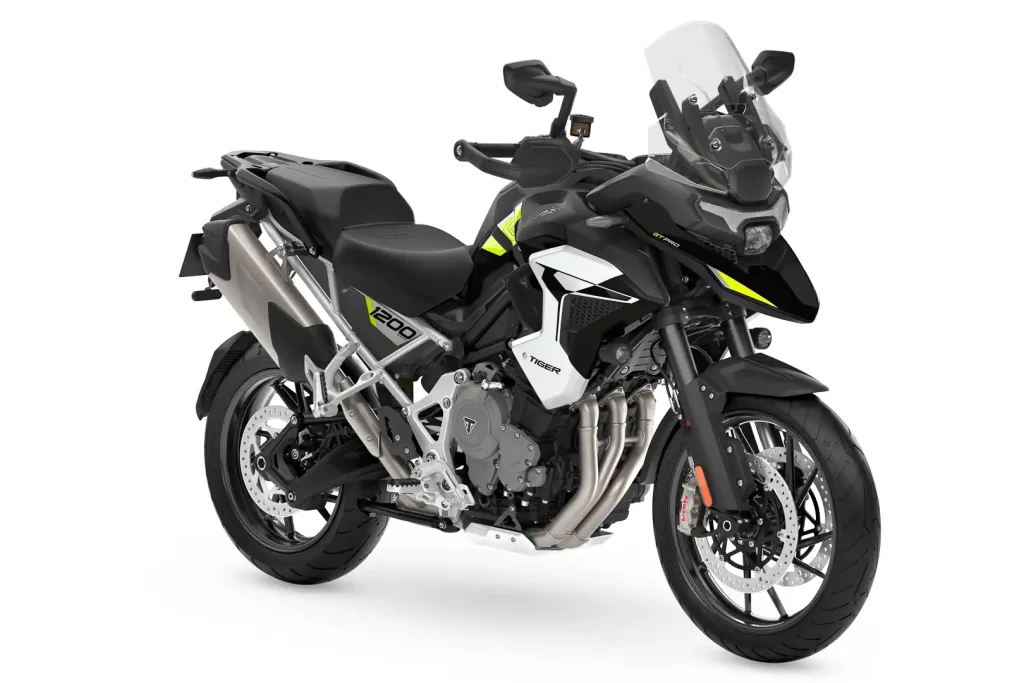 2027 Triumph Tiger 1200 GT Pro right front three-quarter view