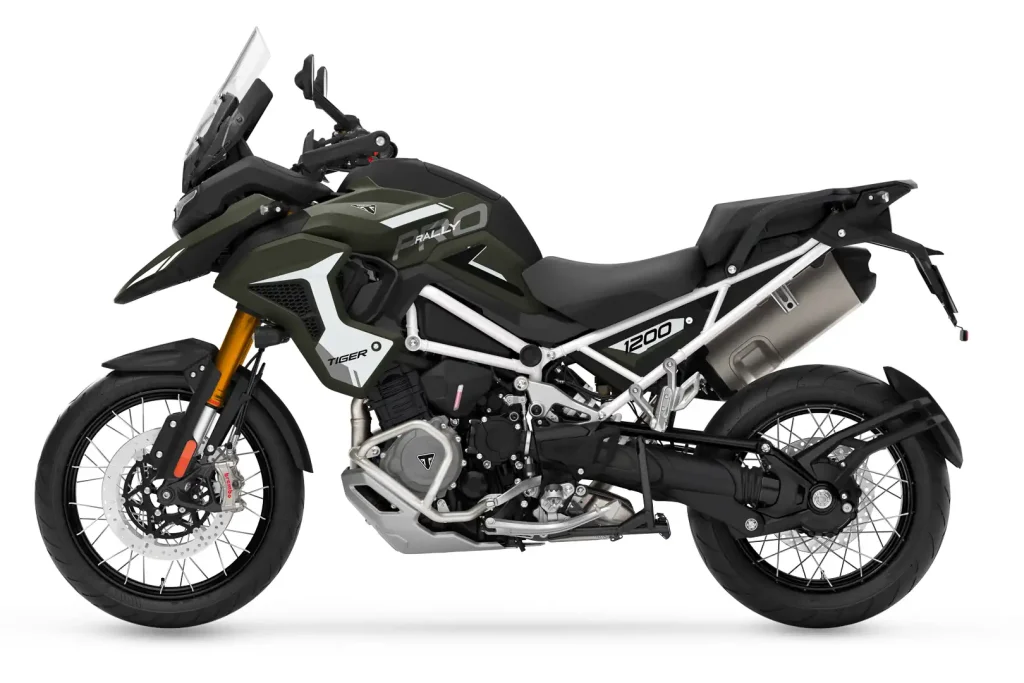 2027 Triumph Tiger 1200 Rally Pro left side profile