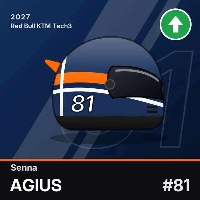 Senna Agius helmet graphic