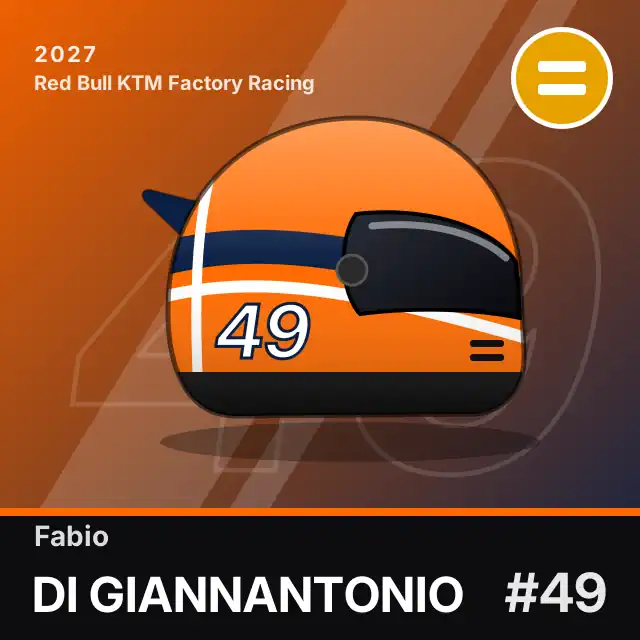 Fabio Di Giannantonio helmet graphic