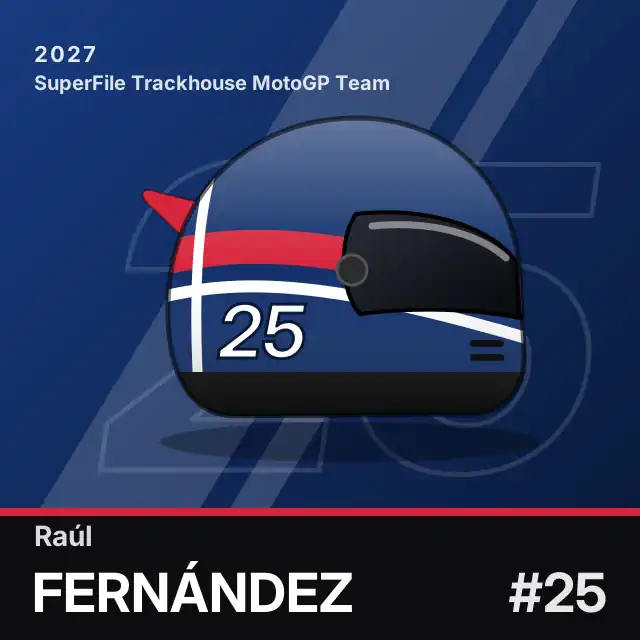Raul Fefrnandez helmet graphic