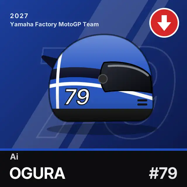 Ai Ogura helmet graphic
