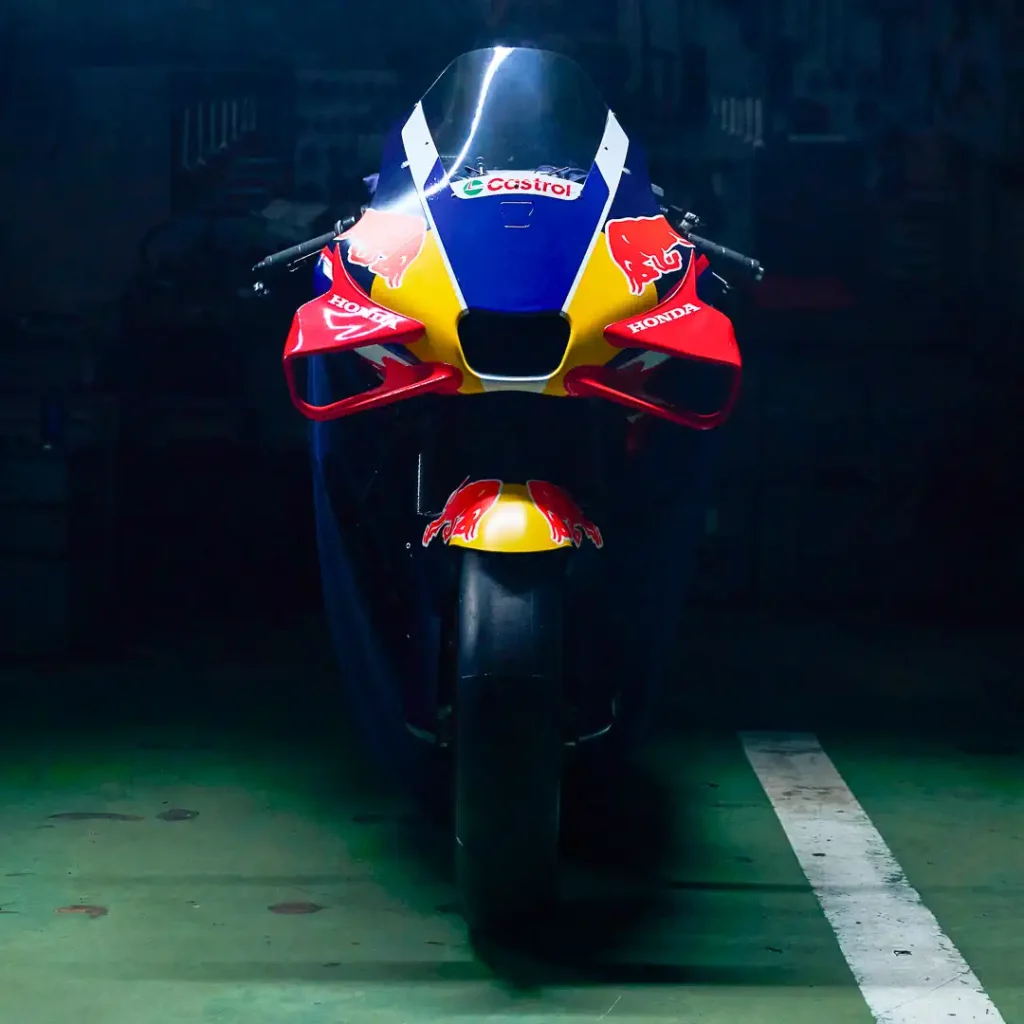 Honda MotoGP Motorcycle for 2027: Front View