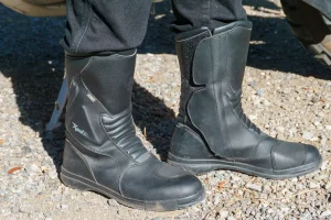 Rider standing in a pair of Xpd X-Venture H2Out boots