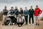 Zero DS Sets Guinness Record: 271 Miles on a Single Charge Zero Motorcycles' Guinness World Record Setting Team posing with an electric motorcycle