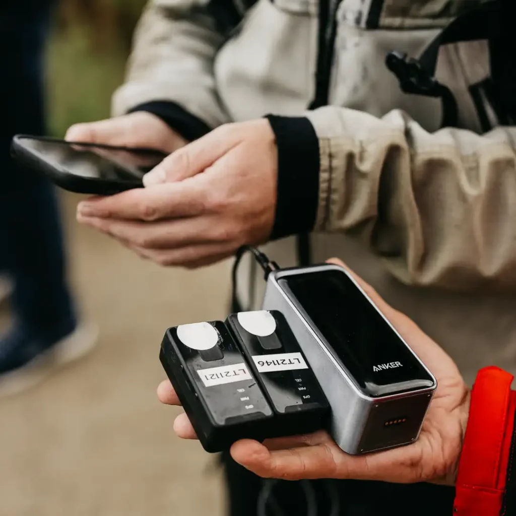Battery packs to keep smartphones running without taking away EV charge.